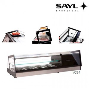 Vitrina de Tapas 4 bandejas Cube de Sayl Barcelona