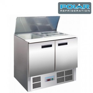 Mesa para ensaladas refrigeradas