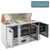 Mesa refrigerada para ensaladas Polar