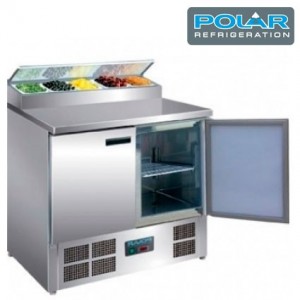 Mesa refrigerada POLIVALENTE para ensaladas  y pizzas Polar