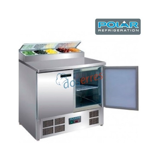 Mesa refrigerada POLIVALENTE para ensaladas  y pizzas Polar