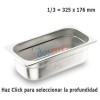 Cubeta Gastronorm 1/3