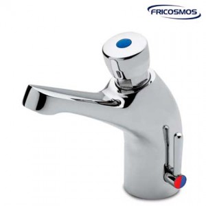 Grifo temporizado de 2 aguas