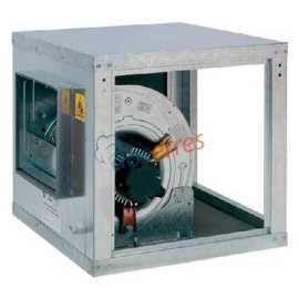 Caja de ventilación para campanas industriales