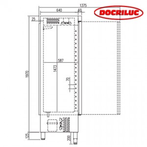 MEDIDAS Armario Refrigeración Docriluc