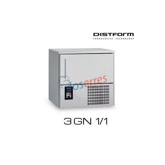 Abatidor de temperatura Distform 3 GN 1/1
