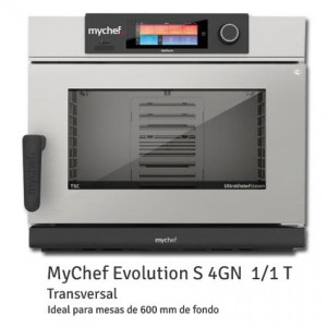 Horno de convección MYCHEF 4 GN 1/1 TRANSVERSAL