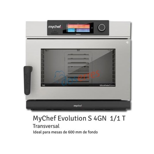 Horno de convección MYCHEF 4 GN 1/1 TRANSVERSAL