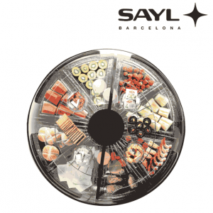 Vitrina redonda Sayl buffet