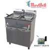 Freidora agua y aceite 17+17 lts movilfrit