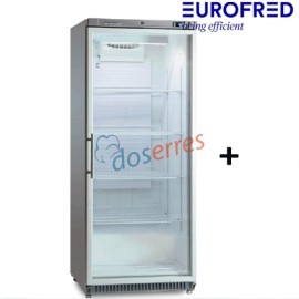 Armario con puerta de cristal RCGX-600 Eurofred