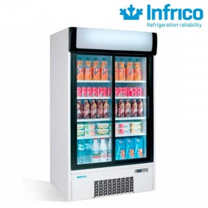 Armario expositor 2 puertas correderas Infrico