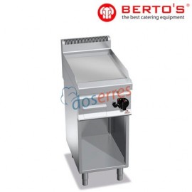 Fry Top con soporte gama 700 bertos