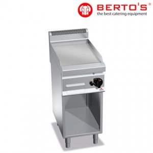 Fry Top de Cromo Duro con soporte gama 700 bertos