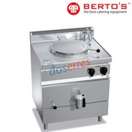 Marmita eléctrica indirecta de  55 lts