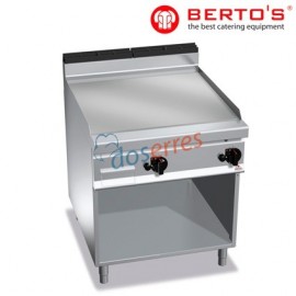 Fry Top Cromo Duro con soporte gama Máxima 900 bertos