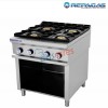 Cocina repagas 4 fuegos sobre soporte.