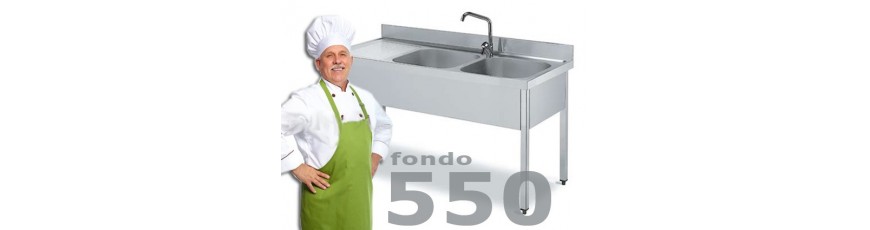 Fregaderas industriales de fondo 550